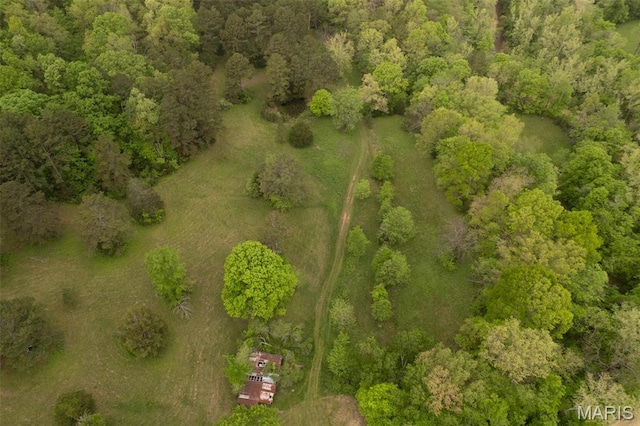 2481 Wayne 361, Piedmont, MO 63957 - aerial view of property and surrounding area featuring a heavily wooded area