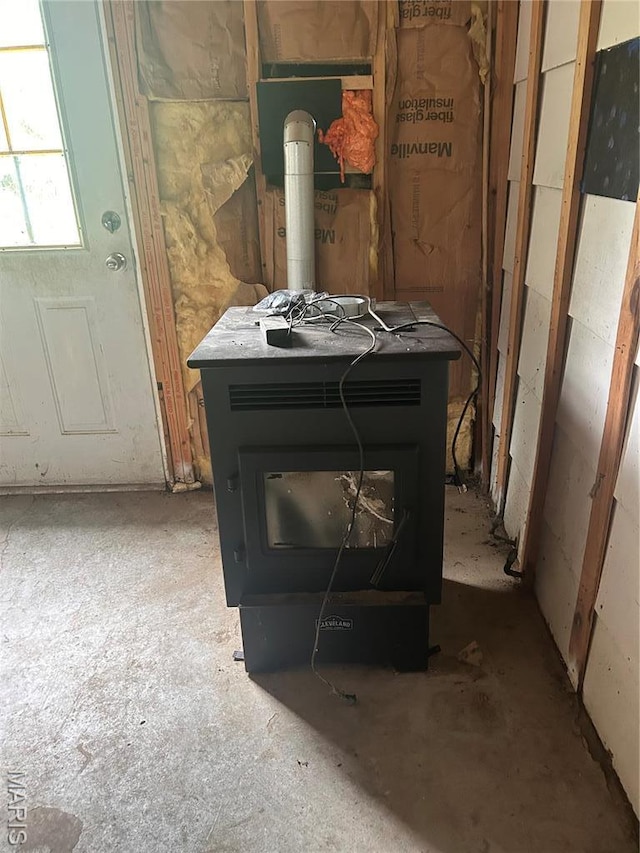 2481 Wayne 361, Piedmont, MO 63957 - detailed view of a wood stove