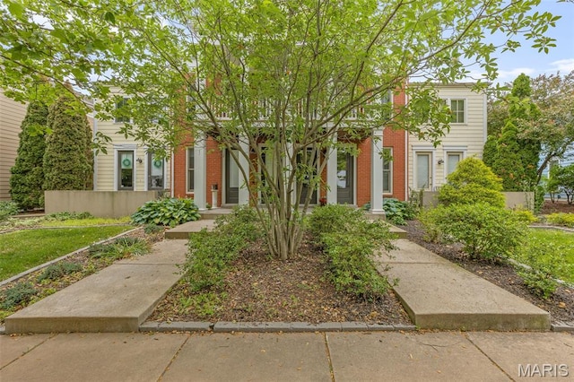 3677 Arpent St Unit 3, Saint Charles, MO 63301 - view of front of home with brick siding