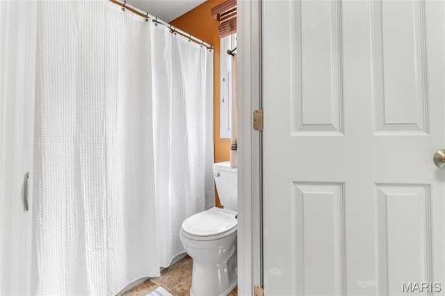 3677 Arpent St Unit 3, Saint Charles, MO 63301 - full bath with toilet, tile patterned flooring, and curtained shower