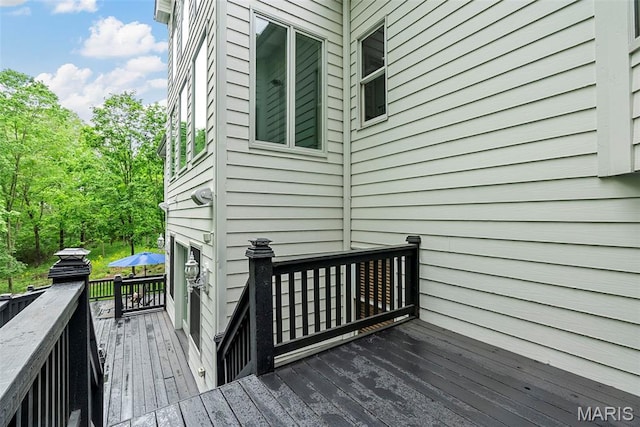 1424 Haarman Oak Dr, Wildwood, MO 63005 - view of deck
