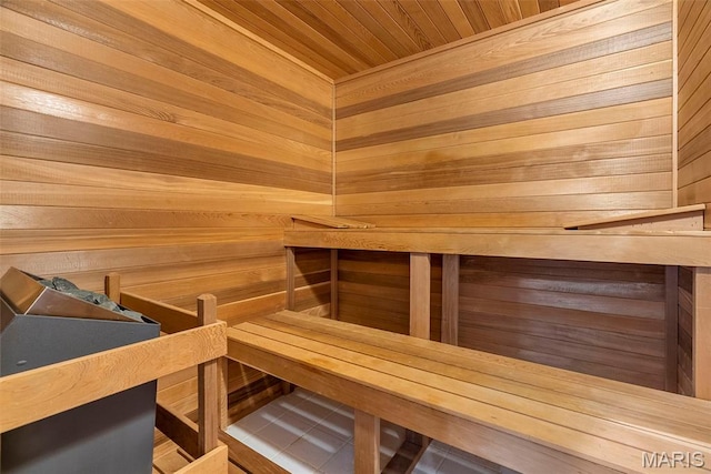 1424 Haarman Oak Dr, Wildwood, MO 63005 - relaxing sauna featuring wooden walls