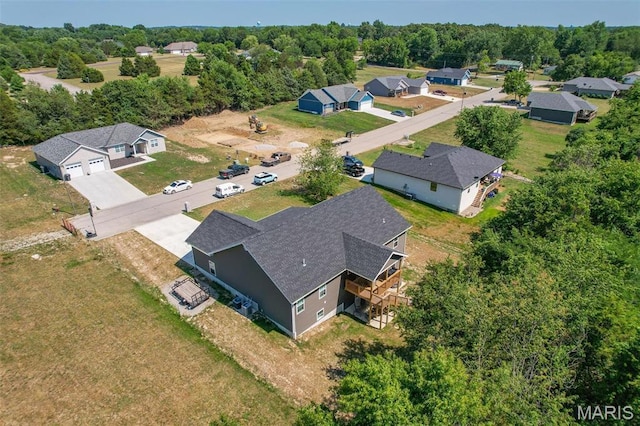 1541 Fairfield Dr, Lebanon, MO 65536 - aerial perspective of suburban area