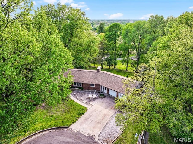 11 Wilshire St, East Alton, IL 62024 - view from above of property