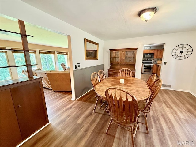 11 Wilshire St, East Alton, IL 62024 - dining space featuring light wood finished floors