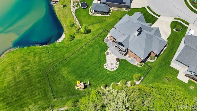 drone / aerial view