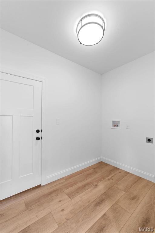 119 Monica Dr, Sunset Hills, MO 63127 - spare room with light wood-style flooring and baseboards