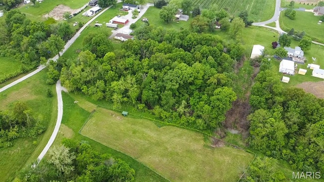 aerial view of property and surrounding area