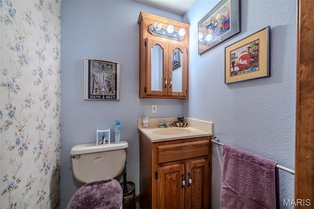 23598 Falcon Rd, Lebanon, MO 65536 - bathroom with vanity and toilet