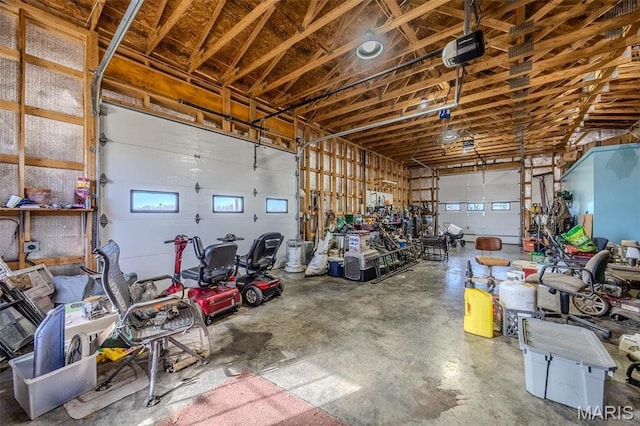 23598 Falcon Rd, Lebanon, MO 65536 - garage with a garage door opener