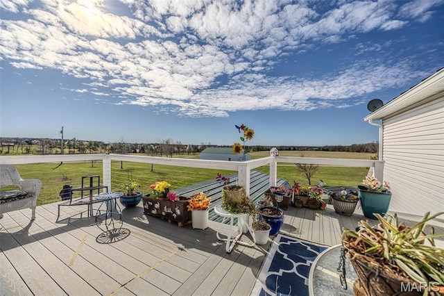 23598 Falcon Rd, Lebanon, MO 65536 - deck with a yard