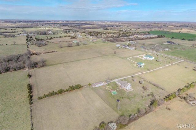 23598 Falcon Rd, Lebanon, MO 65536 - aerial view of property's location featuring rural landscape