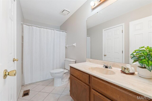 8704 Garden Ct, Brentwood, MO 63144 - bathroom featuring vanity and tile patterned floors