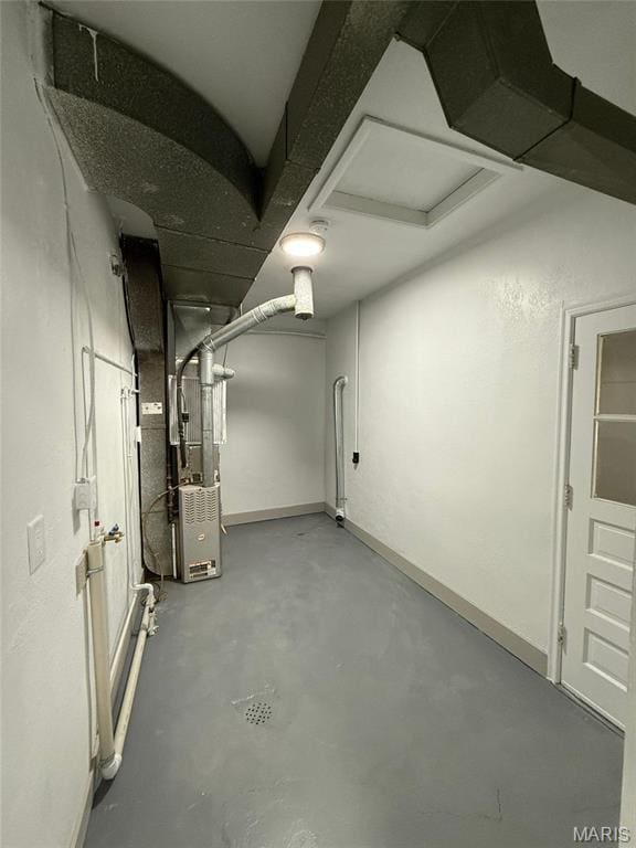 139 Euclid Ave, Saint Louis, MO 63119 - below grade area with heating unit and baseboards