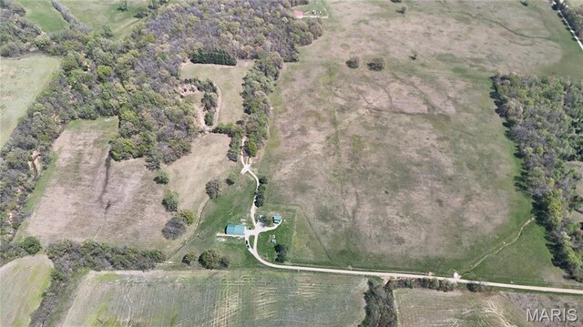 12503 County Road 292, Bloomfield, MO 63825 - aerial overview of property's location featuring rural landscape
