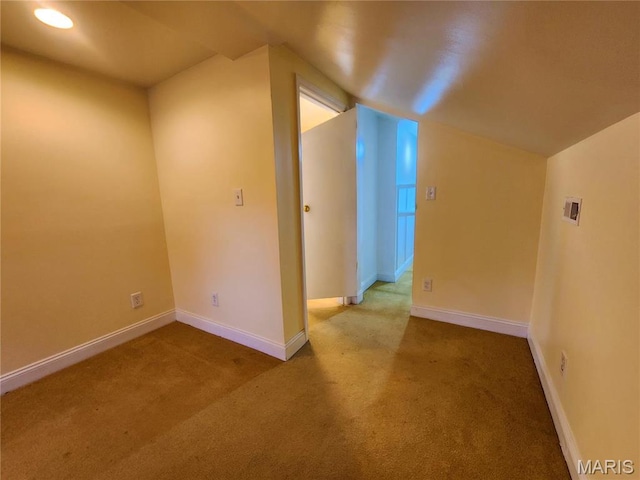 436 Hern Ave, Saint Louis, MO 63135 - additional living space featuring carpet flooring and baseboards
