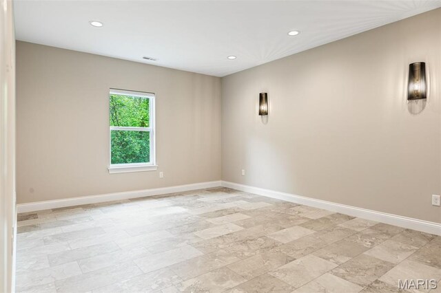 973 Tara Ct, Chesterfield, MO 63005 - spare room with recessed lighting