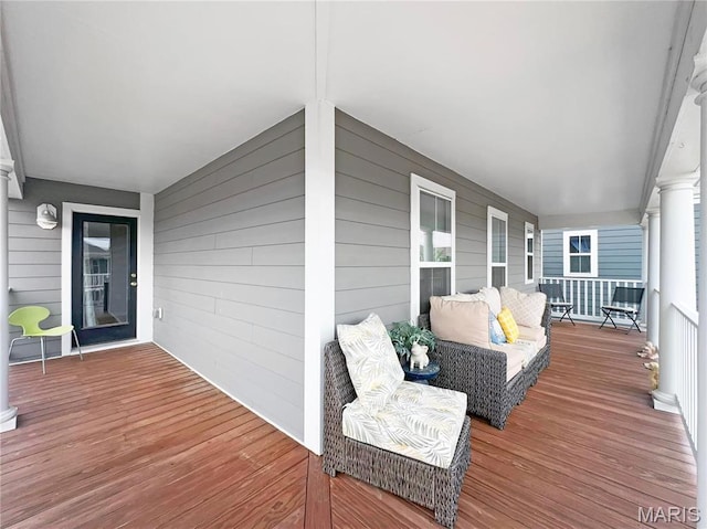 3242 Camp St, Saint Charles, MO 63301 - view of wooden terrace
