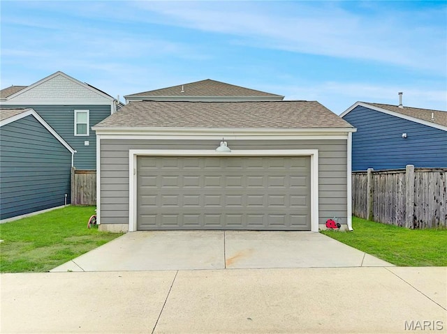 3242 Camp St, Saint Charles, MO 63301 - garage featuring driveway
