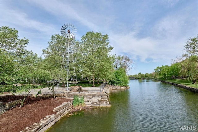 3242 Camp St, Saint Charles, MO 63301 - dock area with a water view