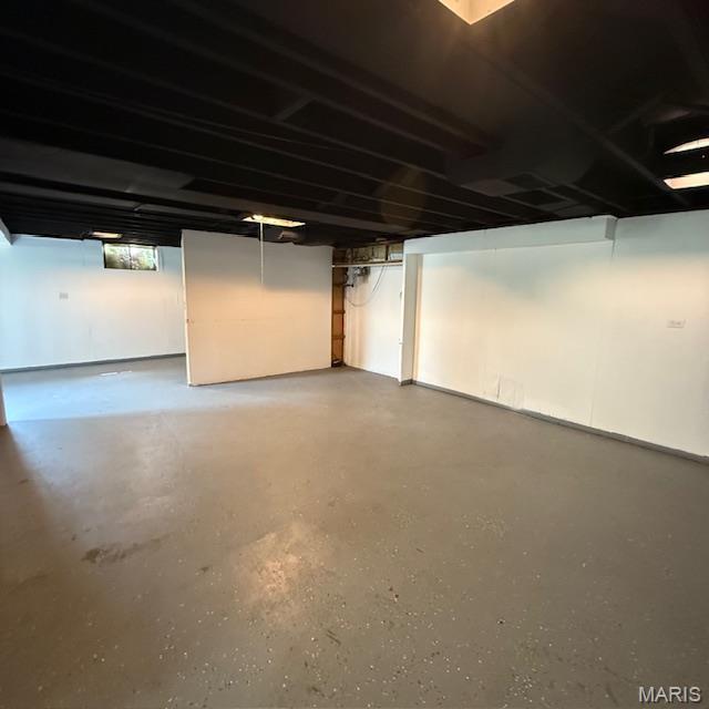 9732 Glen Owen Dr, Saint Louis, MO 63136 - view of unfinished below grade area