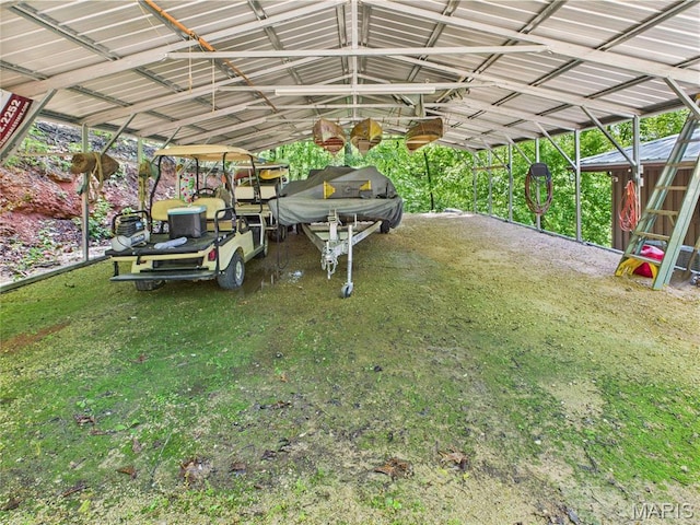 1 Richbark Ln, Van Buren, MO 63965 - view of yard with a carport