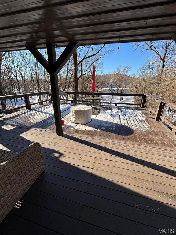 1 Richbark Ln, Van Buren, MO 63965 - view of deck