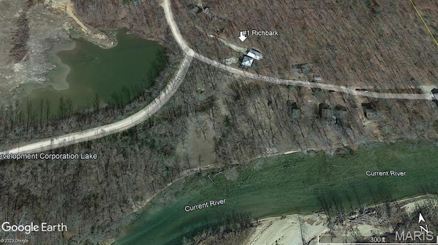 1 Richbark Ln, Van Buren, MO 63965 - aerial view of property's location