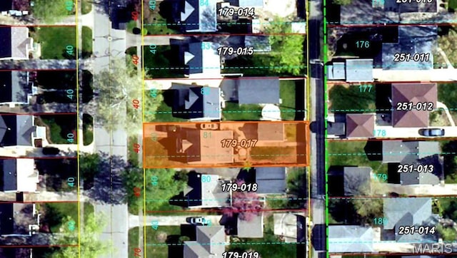 1816 N 22nd St, Springfield, IL 62702 - aerial overview of property's location