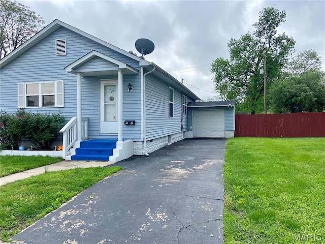2326 Edwards St, Granite City, IL 62040 - view of front of property featuring asphalt driveway and an outdoor structure