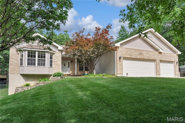 1587 Paradise Valley Dr, High Ridge, MO 63049 - ranch-style house featuring brick siding