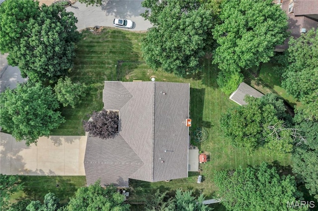 1587 Paradise Valley Dr, High Ridge, MO 63049 - aerial view of property's location