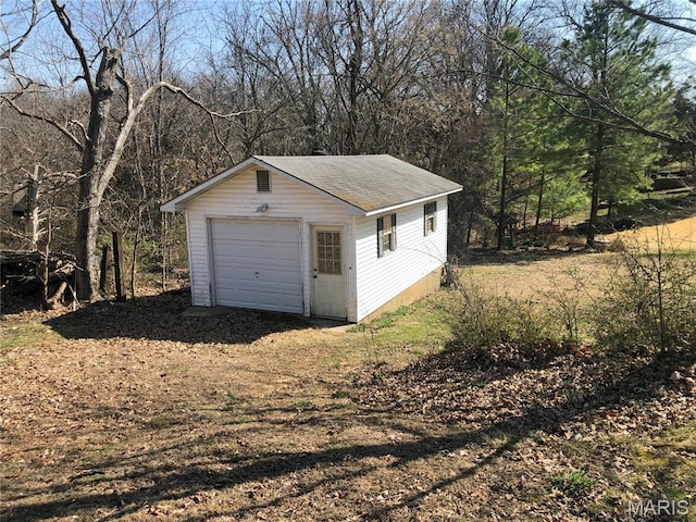 603 W Bloomfield Ave, Bloomfield, MO 63825 - view of detached garage