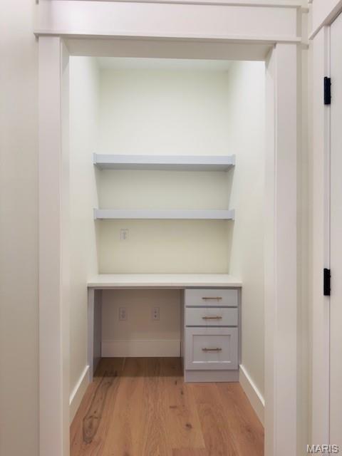 242 Orange Bowl Dr, Cape Girardeau, MO 63701 - unfurnished office featuring light wood finished floors and baseboards