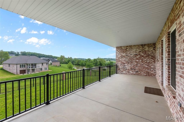 242 Orange Bowl Dr, Cape Girardeau, MO 63701 - balcony with a water view