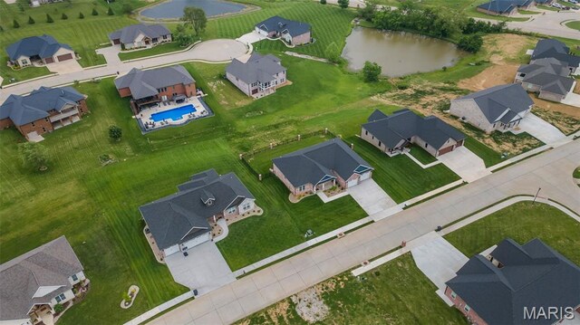 242 Orange Bowl Dr, Cape Girardeau, MO 63701 - aerial view of property's location with a large body of water and nearby suburban area