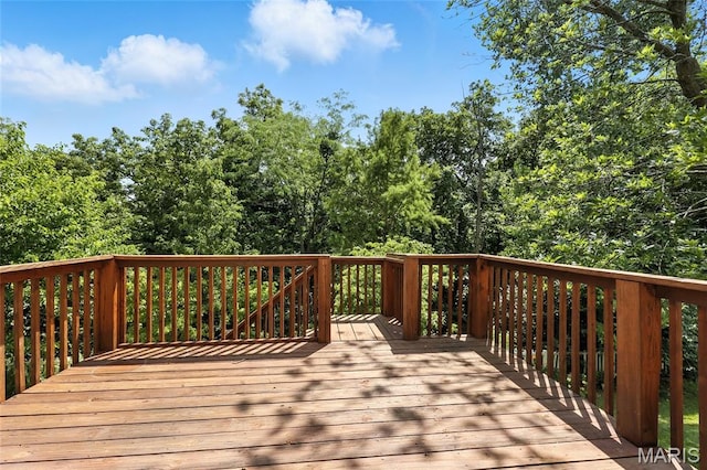 6144 Misty Meadow Dr, House Springs, MO 63051 - view of deck
