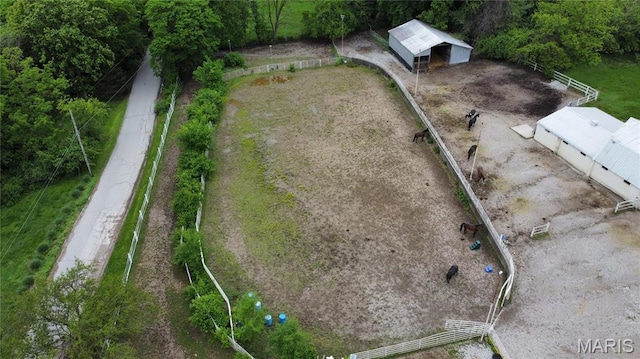 5501 Dober Ln, Saint Louis, MO 63129 - aerial view