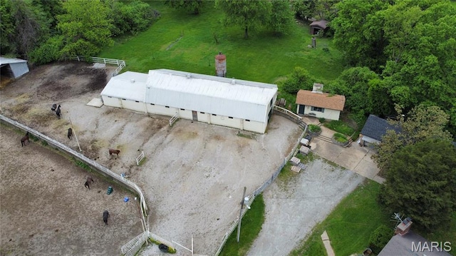 5501 Dober Ln, Saint Louis, MO 63129 - bird's eye view