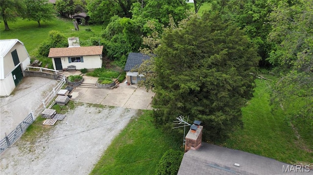 5501 Dober Ln, Saint Louis, MO 63129 - aerial view of property and surrounding area