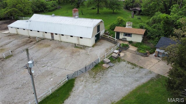 5501 Dober Ln, Saint Louis, MO 63129 - view from above of property