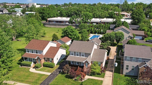385 E Clinton Pl, Saint Louis, MO 63122 - aerial perspective of suburban area