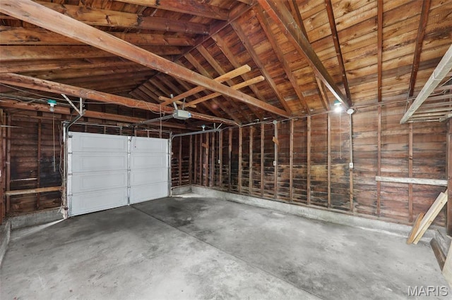 4942 Bonita Ave, Saint Louis, MO 63109 - garage with a garage door opener