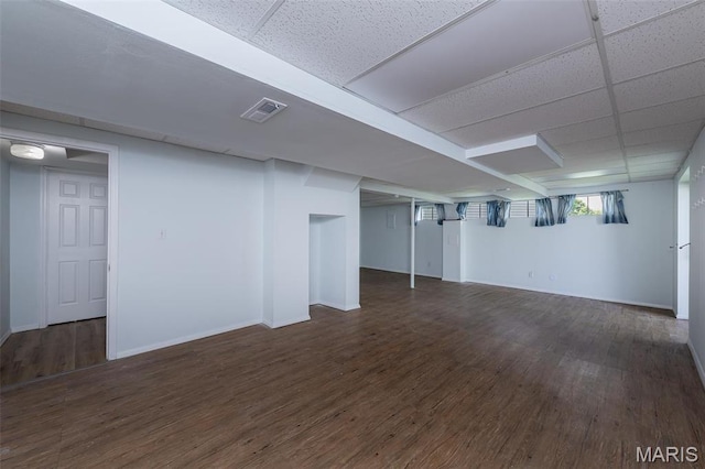 200 Kylewood Ct, Ballwin, MO 63021 - basement featuring wood finished floors and baseboards