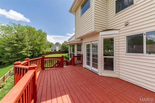 200 Kylewood Ct, Ballwin, MO 63021 - view of deck