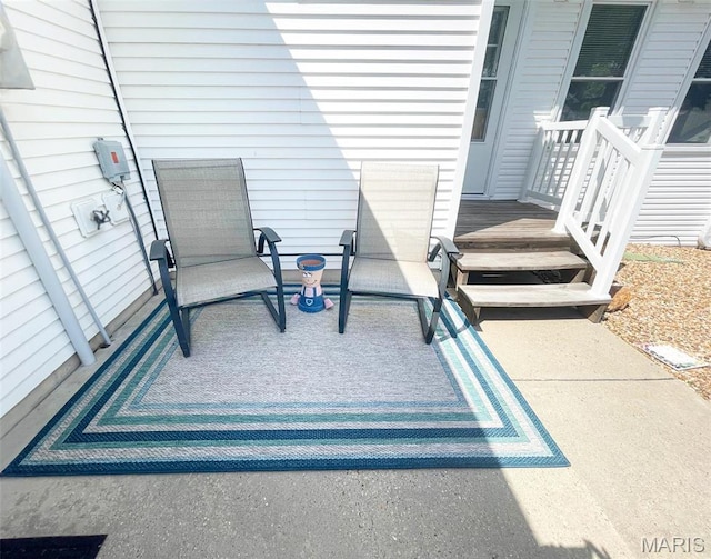 11652 Two Mile Rd, Dexter, MO 63841 - view of patio with a wooden deck
