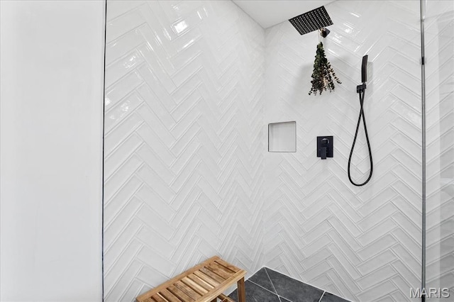 6 Bradley Ct, Troy, IL 62294 - bathroom view of a tile shower