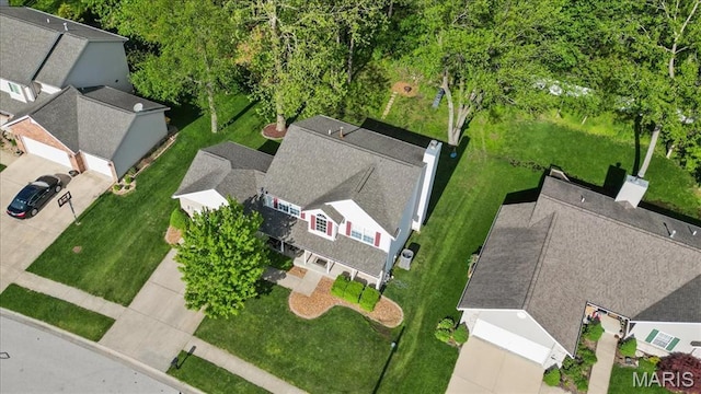 1138 Illini Dr, Ofallon, IL 62269 - aerial view of residential area