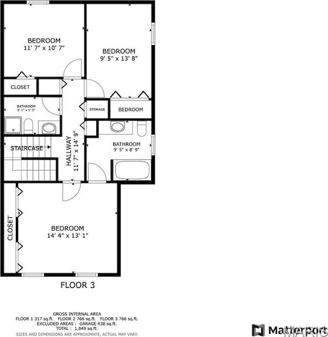 1040 Carroll St Unit 6, Saint Louis, MO 63104 - property floor plan