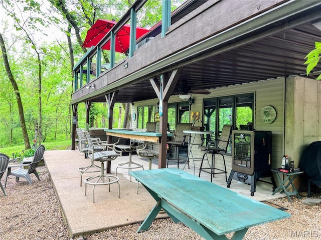9398 Carol Dr, Bonne Terre, MO 63628 - view of patio